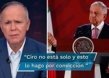 AMLO condena ataque contra el periodista Ciro Gómez Leyva
