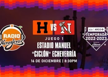 Juego 1 de la serie Hermosillo vs Navojoa. 📻