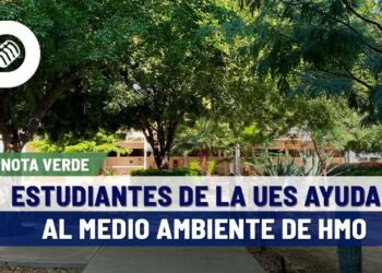 Estudiantes de Ecología de la UES realizan actividades a favor del medio ambiente en Hermosillo