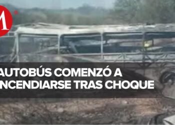 Choque entre un autobús y un tráiler deja 12 heridos en Sonora