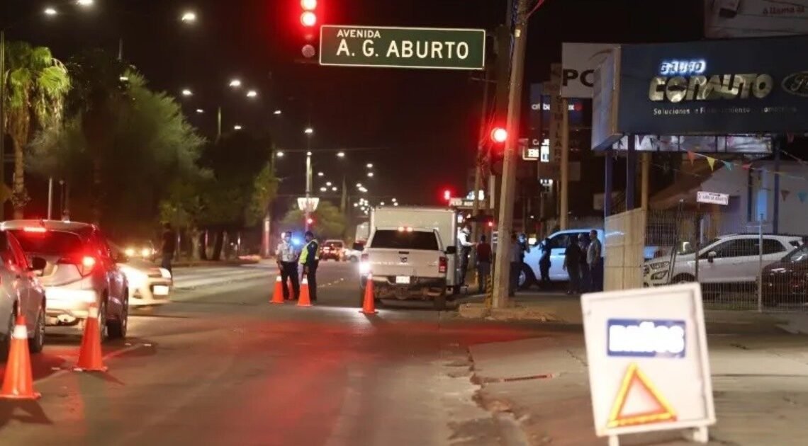 Filtros de alcoholimetría con cero tolerancia en Hermosillo por festejos de Año Nuevo