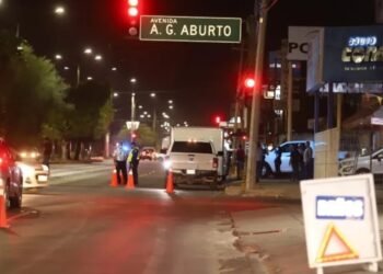 Filtros de alcoholimetría con cero tolerancia en Hermosillo por festejos de Año Nuevo