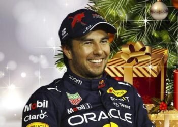 “Checo” Pérez celebra la Navidad con su familia