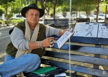 En solo 10 minutos, Ignacio Heredia retrata a visitantes de Catedral