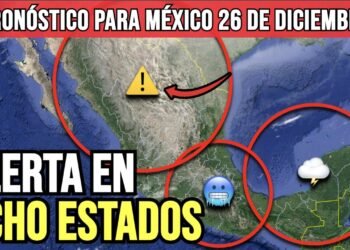 Lo que llegará esta noche afectará a 8 estados, ¡prepárate!