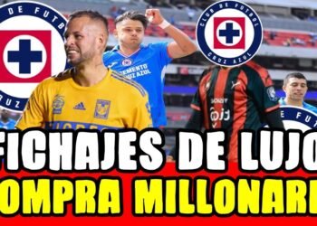 CRUZ AZUL ESTALLA  LA LOCURA POR LA LLEGADA DE ESTE NUEVO REFUERZO DE LUJO PARA CRUZ AZUL 2023