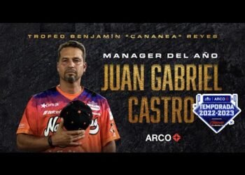 Con ustedes el Mánager del Año: JUAN GABRIEL CASTRO 🍊🌟
