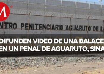 Se desata fuerte balacera en el penal de Aguaruto, Sinaloa