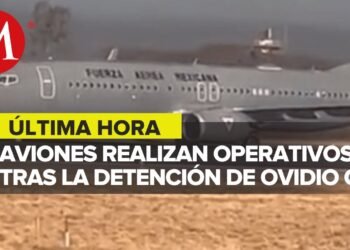 Aviones del ejército hacen recorridos en Campo Militar 1 tras detención del Ovidio Guzmán