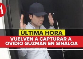 Ovidio Guzmán, hijo de 'El Chapo', fue recapturado en Sinaloa