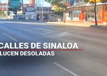 Calles DESOLADAS en Culiacán tras operativo para detener a Ovidio Guzmán