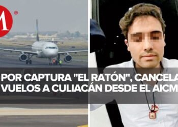 AICM anuncia cancelaciones y demoras en vuelos entre Sinaloa y CdMx