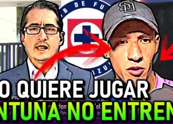 Reporte desde la NORIA: ANTUNA PRESIONA a Cruz Azul para irse a Europa. No quiere entrenar ya