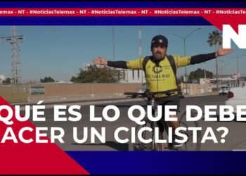 ASÍ DEBE MOVERSE UN CICLISTA EN LAS CALLES DE HERMOSILLO