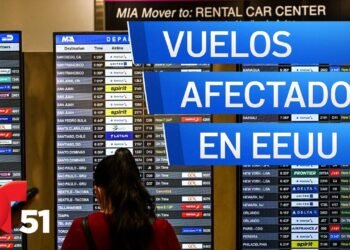 Vuelos afectados en todo EEUU por falla en sistema