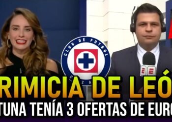 Cruz Azul rechazó Ofertas de España e Inglaterra por URIEL ANTUNA. Fuerte revelación de León Lecanda