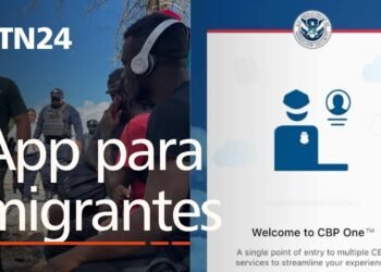 Migrantes varados en frontera con México podrán pedir citas para asilo a través de la App CBP One