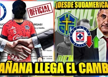 ¡LO ANUNCIAN MAÑANA! EL CAMBIO QUE NECESITABA CRUZ AZUL – EN SUDAMERICA GRANDES NOTICIAS DE LEYENDA