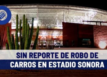 Policía de Hermosillo sin reporte de robo de carros en Estadio Sonora, sí hay denuncias