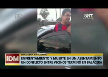 Tragedia en Limpio: Muere un joven en un enfrentamiento