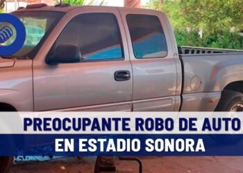 Relata visitante de Guaymas robo de auto en estacionamiento del Estadio Sonora