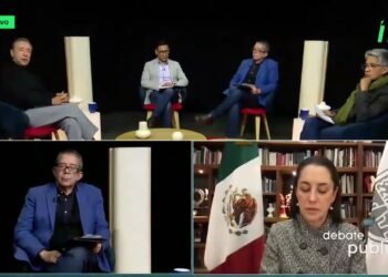 Claudia Sheinbaum en Debate Público