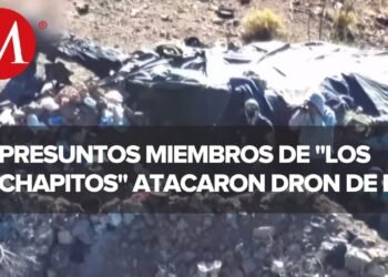 Así balearon “Los Chapitos” un dron de EU que halló narcocampamento