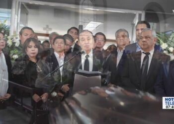 Presidente municipal de Navojoa es despedido en ceremonia luctuosa