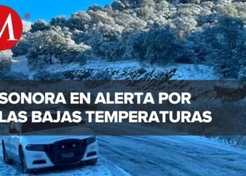 Autoridades de Sonora emiten alerta por cuarta tormenta invernal