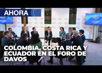 En Vivo Colombia, Costa Rica y Ecuador en el Foro de Davos – 18Ene @VPITVENVIVO