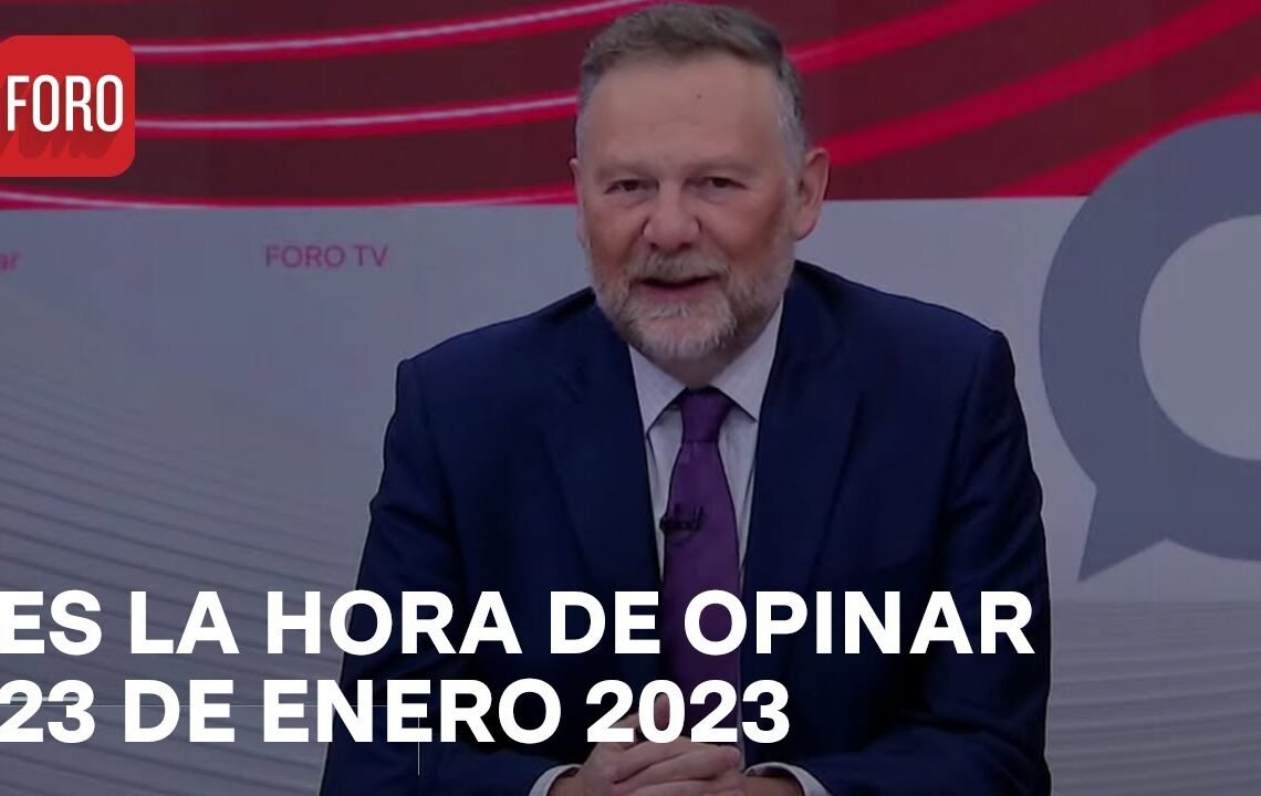 Es La Hora de Opinar – Programa Completo: 24 de enero 2023
