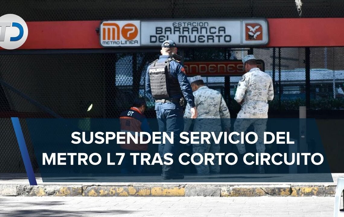 Metro CdMx: Desalojan a usuarios en Barranca del Muerto por presencia de humo