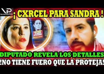 ¡ CXRCEL PARA SANDRA ! NO TIENE FUERO – VECINO POLITICO