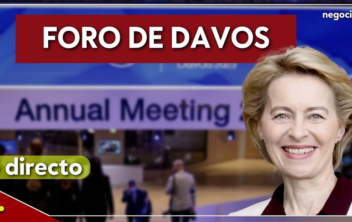 DIRECTO | Foro de Davos: Úrsula Von de Leyen participa en el discurso inaugural