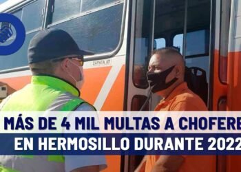 Ignora Transito Hermosillo total de multas a conductores; son 4 mil a choferes de camiones y taxis