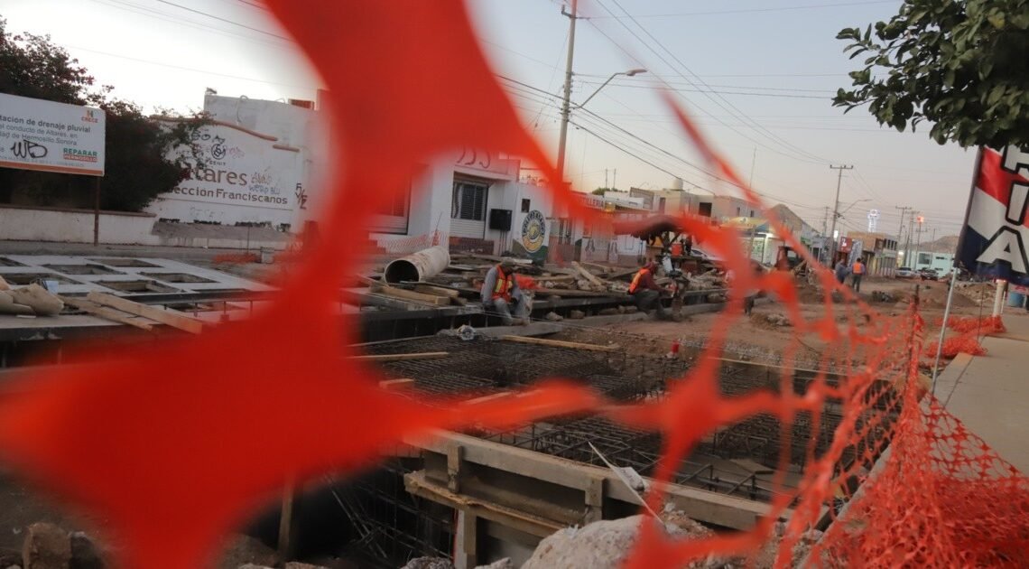 Hermosillo: Terminan obra del colector Altares después de ocho meses de trabajo Hermosillo: Terminan obra del colector Altares después de ocho meses de trabajo