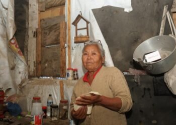“Hace mucho frío, es insoportable”: Hilda Matuz