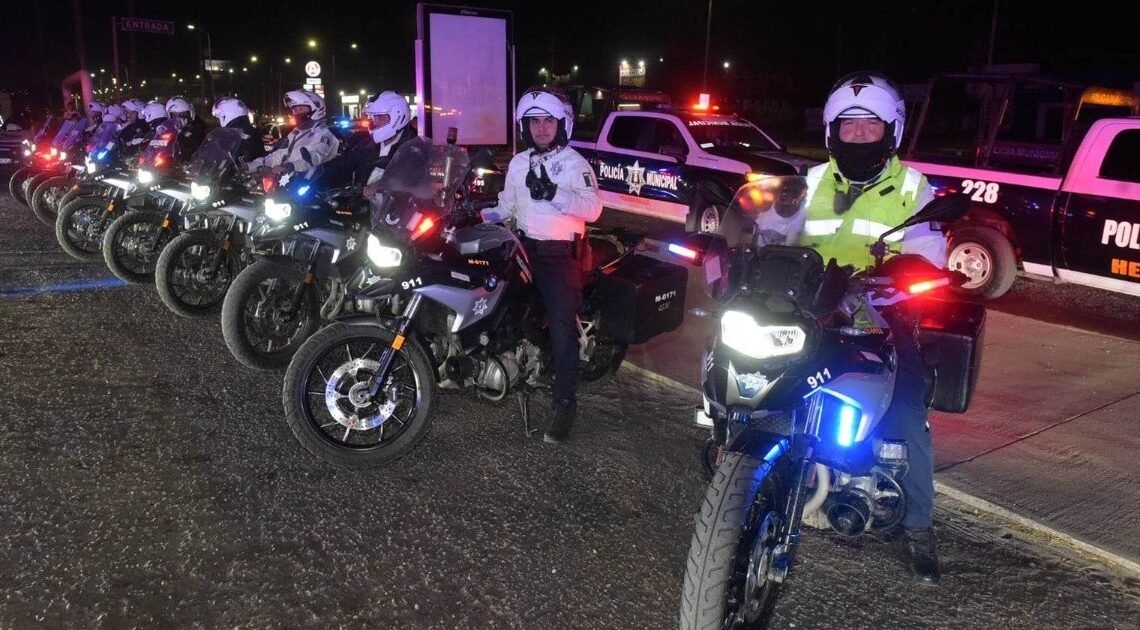 Policía Municipal realiza operativos de vigilancia y prevención en Hermosillo Policía Municipal realiza operativos de vigilancia y prevención en Hermosillo