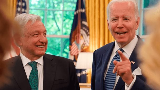 López Obrador defiende política migratoria de Biden López Obrador defiende política migratoria de Biden