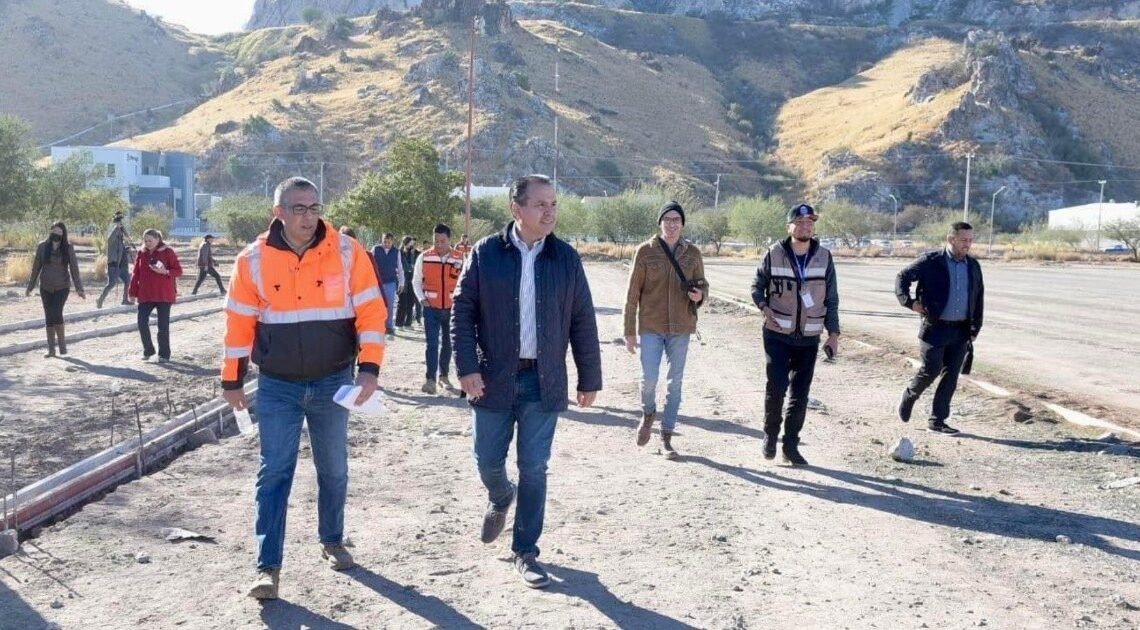Hermosillo: Supervisa alcalde obras en proceso