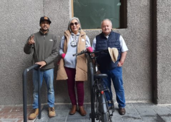 Centro de Gobierno estrena “biciestacionamientos”