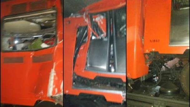 Choque en Línea 3 del Metro deja un muerto, 4 prensados y 16 heridos Choque en Línea 3 del Metro deja un muerto, 4 prensados y 16 heridos