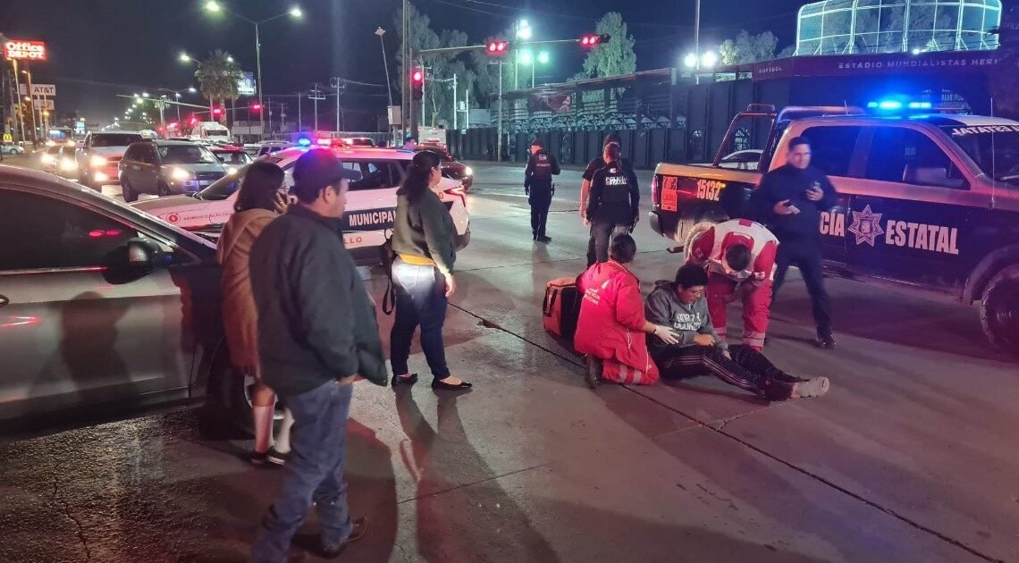 Atropellan a ciclista tras pasarse el rojo en colonia Choyal