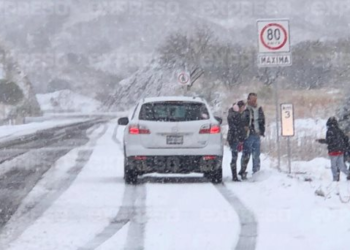 Se espera caída de nieve en la sierra de Sonora y de otros dos estados