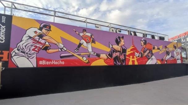 Inauguran murales de Naranjeros de Hermosillo Inauguran murales de Naranjeros de Hermosillo