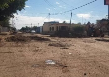 Reparación de colector de drenaje en El Apache terminará este viernes