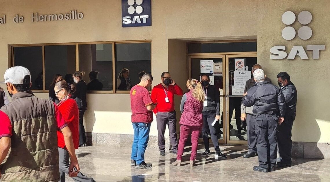Muere contribuyente en SAT Hermosillo antes de realizar un trámite
