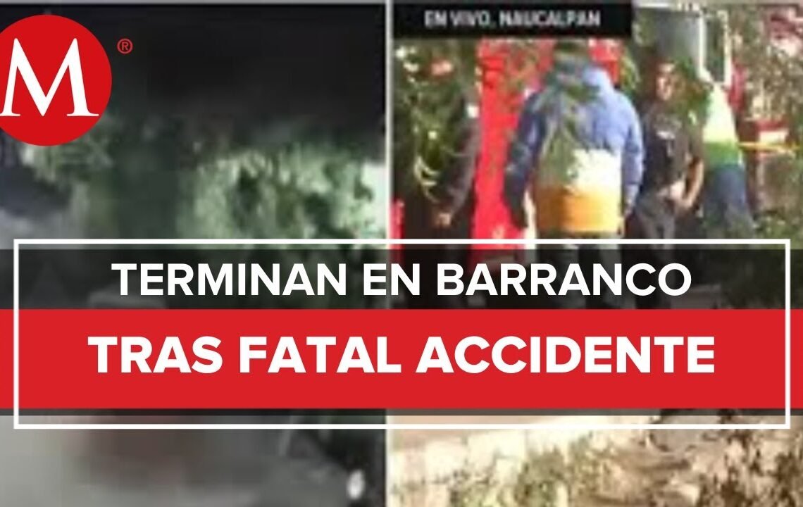 Tres personas fallecen en accidente vial en Naucalpan, Edomex