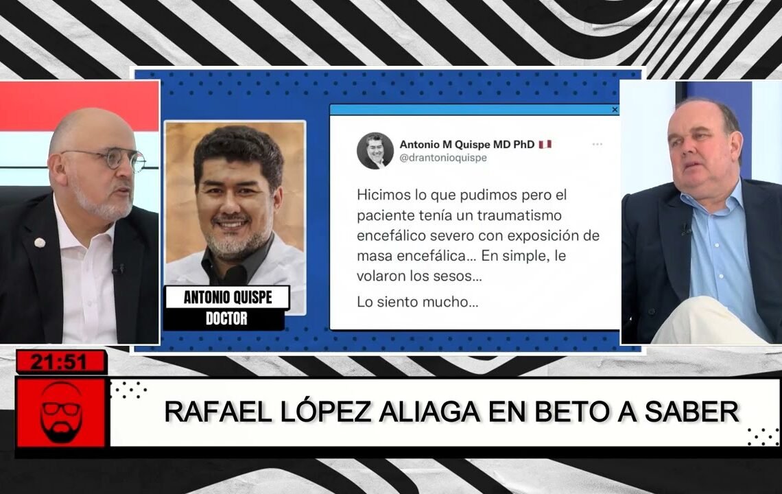 Beto a Saber – ENE 30 – 2/3 – RAFAEL LÓPEZ ALIAGA EN BETO A SABER | Willax