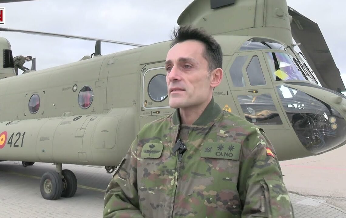 Tcol P. Cano (Famet): “A lo largo de este 2023 llegarán otros siete CH-47 Chinook F”